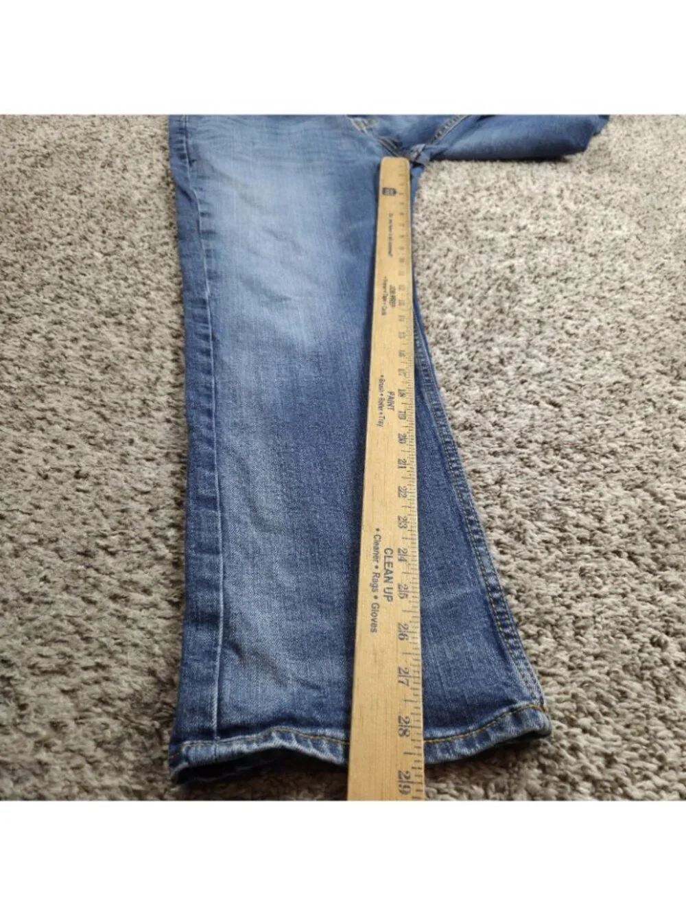 Banana Republic Jeans Mens 34x28.5 Tag 34x30 Athletic Denim Dark Wash